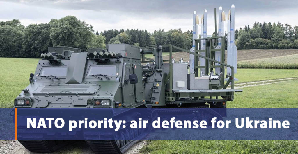 NATO priority: air defense for Ukraine